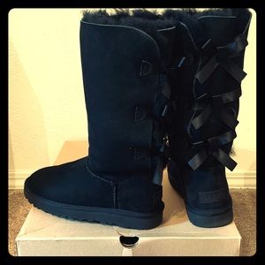 W Bailey Bow Tall ll Blk